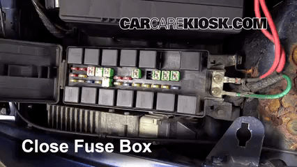 Replace a Fuse: 1996-2000 Plymouth Voyager - 2000 Plymouth Voyager 3.3L V6